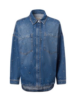 Artikelbild Damen Jeanshemd - MMEmme von MOS MOSH in blue stone gemustert