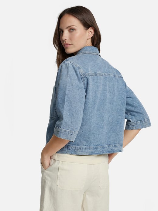 Damen Jeanshemd