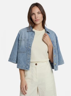 Damen Jeanshemd