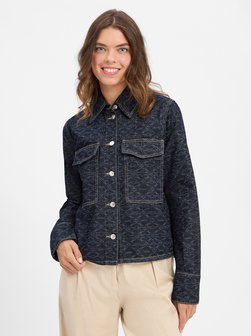 Artikelbild Damen Jeansjacke - Gadison von HUGO in dark stone gemustert