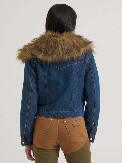 Damen Jeansjacke - Moto