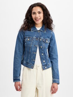 Artikelbild Damen Jeansjacke - Vivianne von Tommy Jeans in medium stone uni