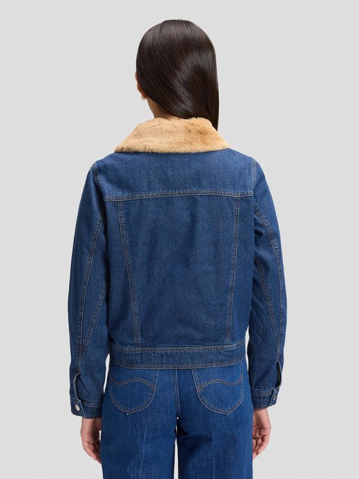 Damen Jeansjacke - Zip Front