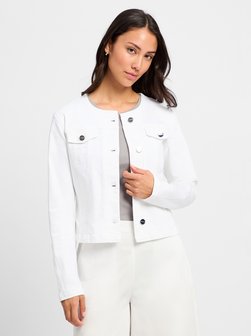 Artikelbild Damen Jeansjacke von comma in weiß uni