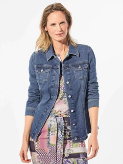 Artikelbild Damen Jeansjacke von Goldner in blau uni