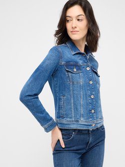 Artikelbild Damen Jeansjacke von Mustang in dark stone uni