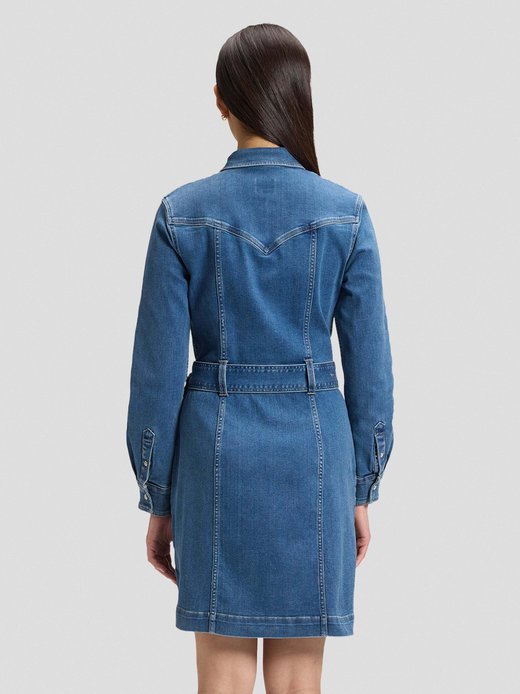 Damen Jeanskleid - Fitted