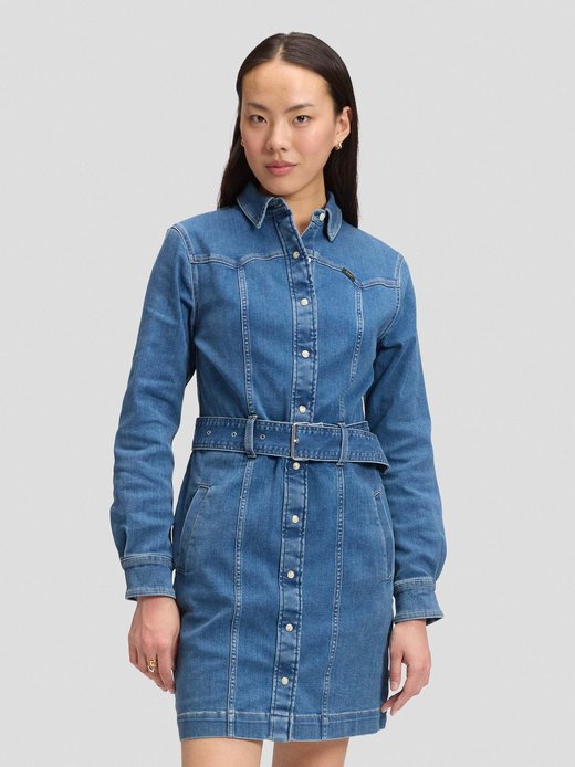 Damen Jeanskleid - Fitted
