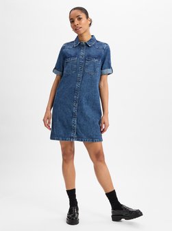Artikelbild Damen Jeanskleid - NMNew Signe von Noisy May in medium stone uni