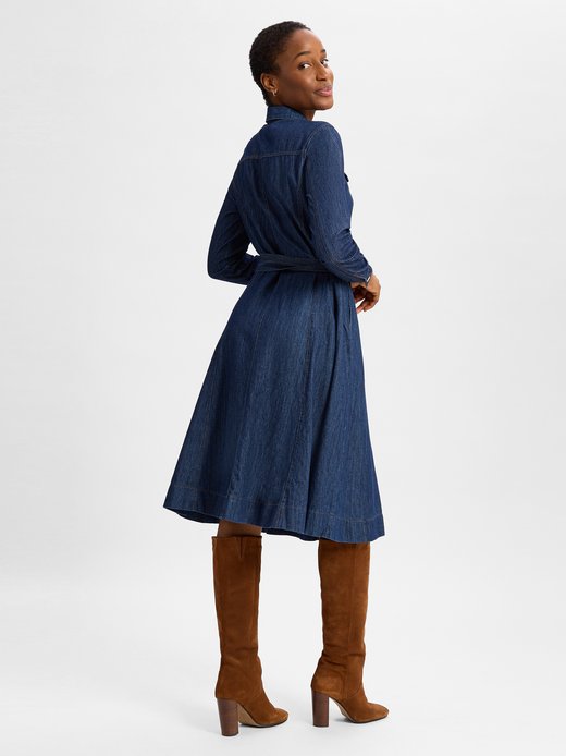 Damen Jeanskleid