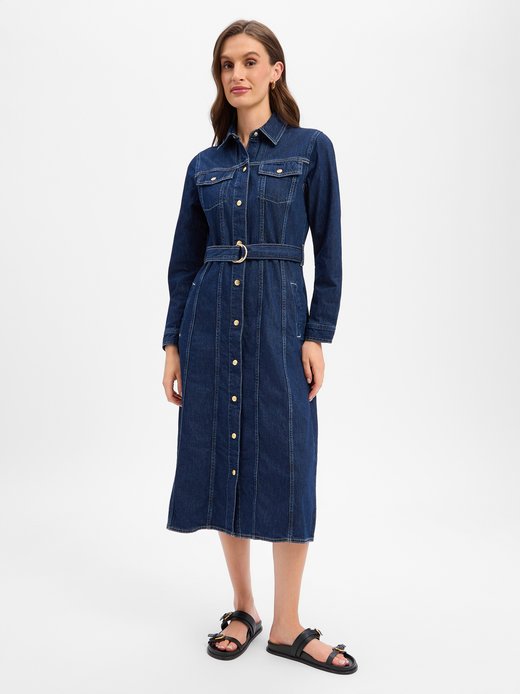 Damen Jeanskleid