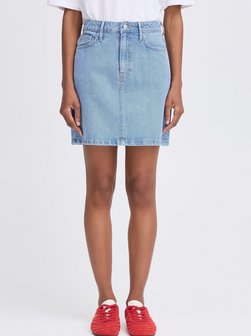 Artikelbild Damen Jeansrock - BYKALLIE von B.Young in hellblau uni