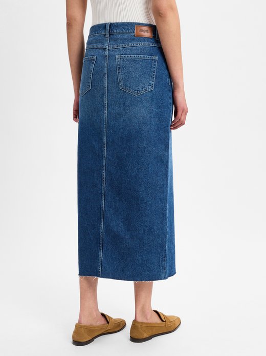 Damen Jeansrock - Midi Denim