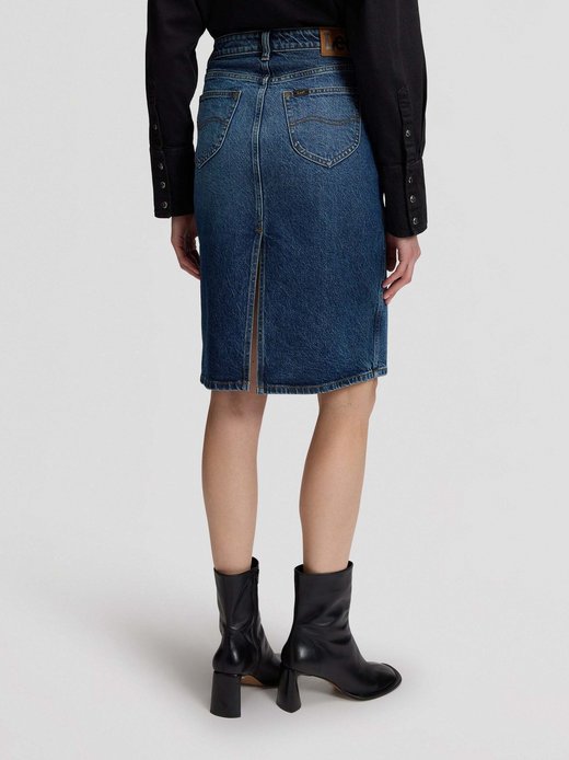 Damen Jeansrock - Midi
