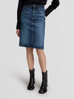 Damen Jeansrock - Midi