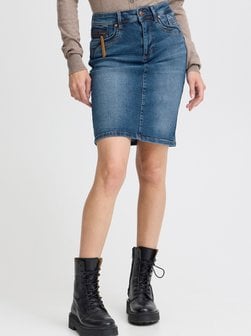 Artikelbild Damen Jeansrock - PZKAROLINA von PULZ Jeans in denim uni