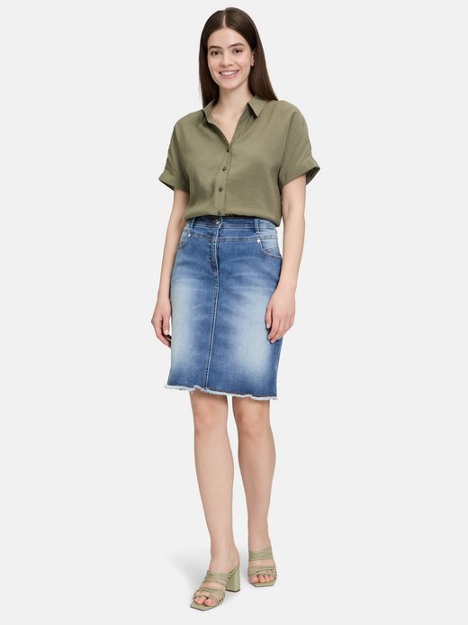 Damen Jeansrock