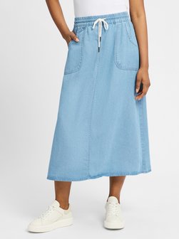 Artikelbild Damen Jeansrock von More & More in light stone uni