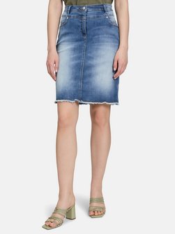 Artikelbild Damen Jeansrock von Betty Barclay in light stone denim uni