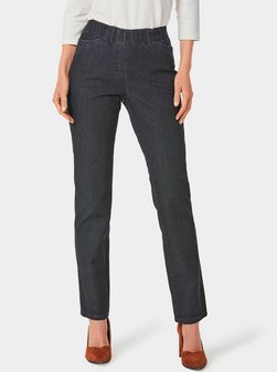 Artikelbild Damen Jeansschlupfhose LOUISA von Goldner in schwarz uni