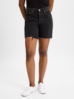 Artikelbild Damen Jeansshorts - 501® von Levi's in schwarz uni
