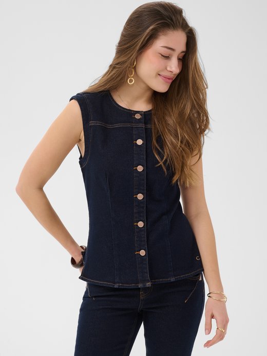 Damen Jeansweste CRDamy