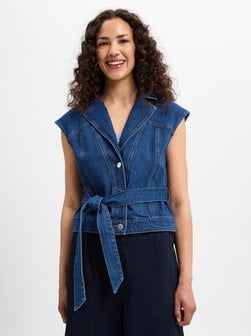 Artikelbild Damen Jeansweste - YASLira von Y.A.S in denim uni