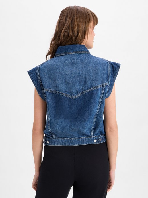 Damen Jeansweste