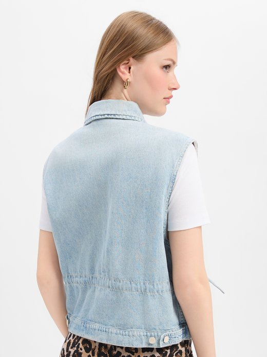 Damen Jeansweste