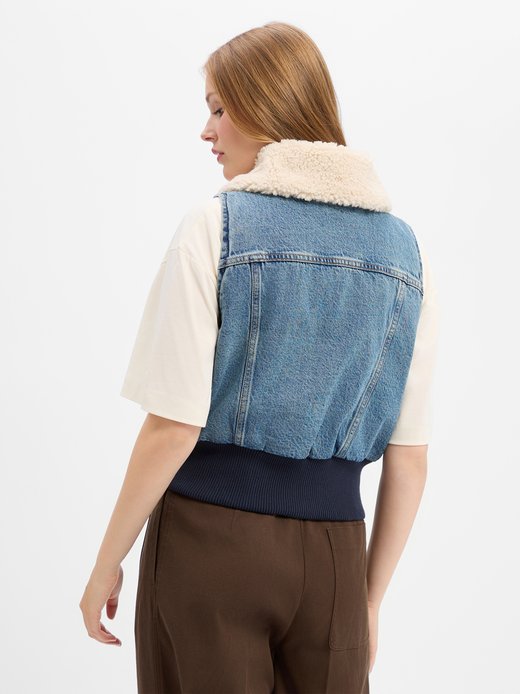 Damen Jeansweste