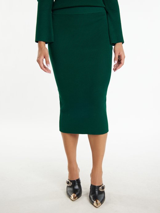 Damen Jersey Bleistiftrock