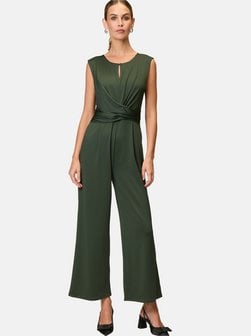 Artikelbild Damen Jersey-Jumpsuit von zero in grau grün uni