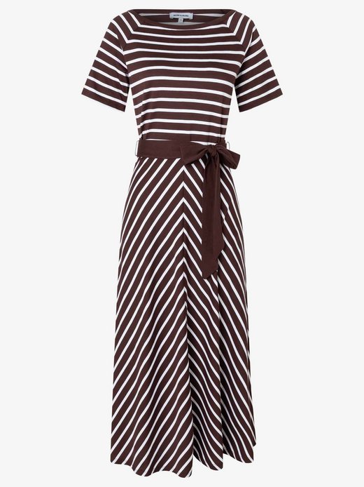 Damen Jersey-Maxikleid