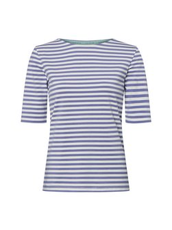 Artikelbild Damen Jersey-Shirt von Fynch-Hatton in ecru blau gestreift