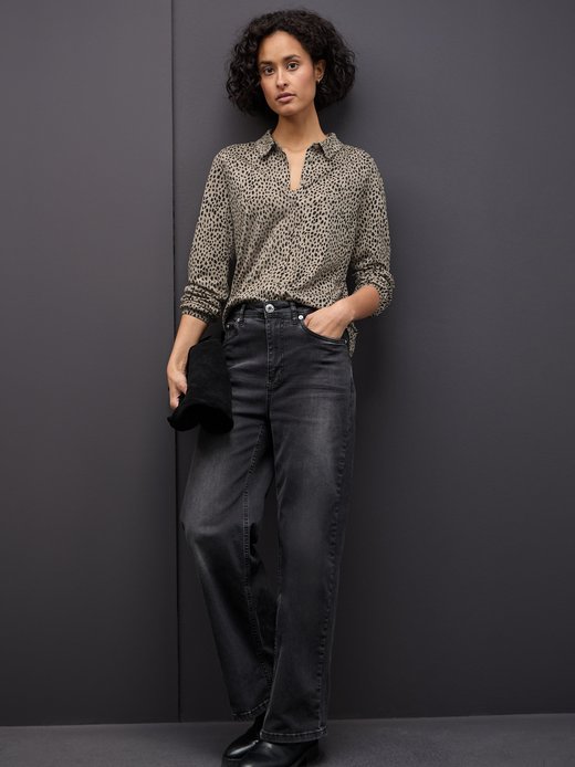 Damen Jerseybluse
