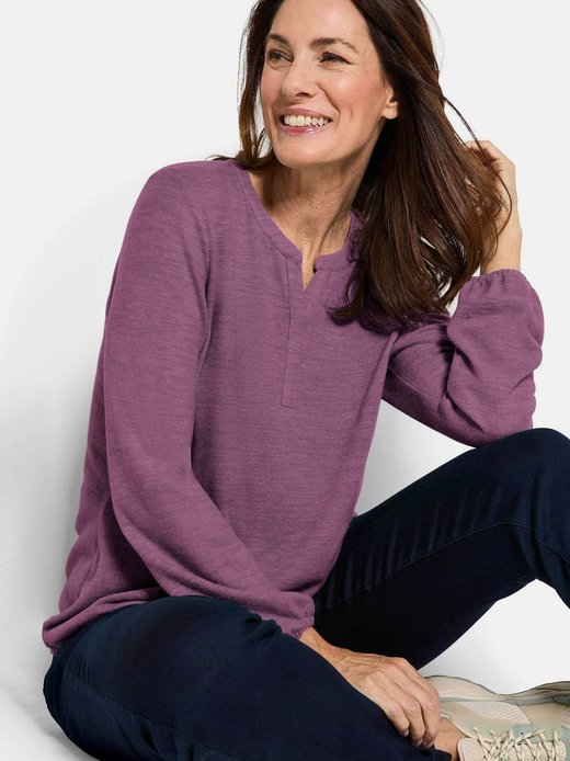 Damen Jerseybluse