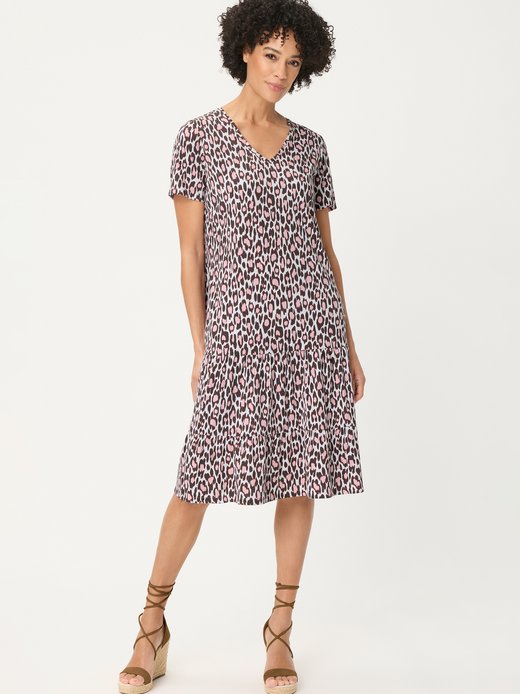 Damen Jerseykleid