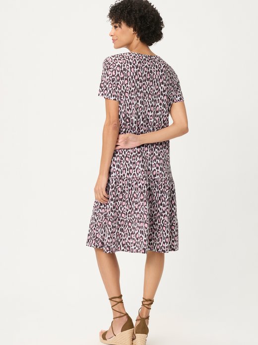Damen Jerseykleid