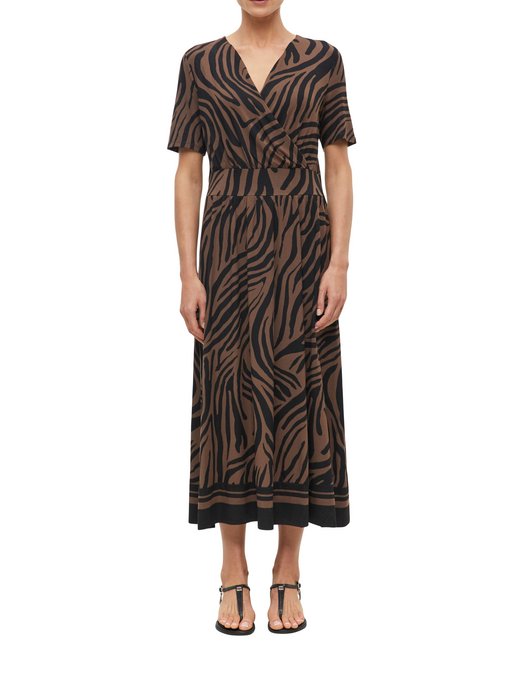 Damen Jerseykleid