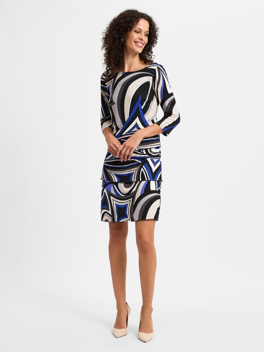 Damen Jerseykleid