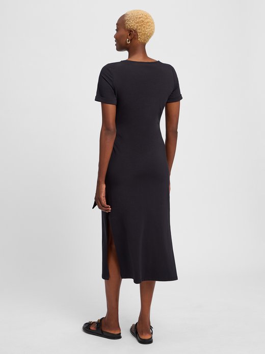 Damen Jerseykleid
