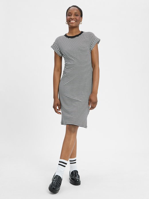 Damen Jerseykleid