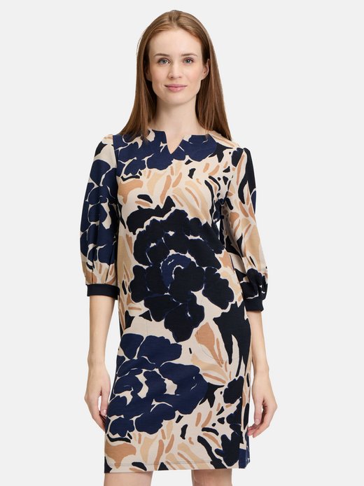 Damen Jerseykleid