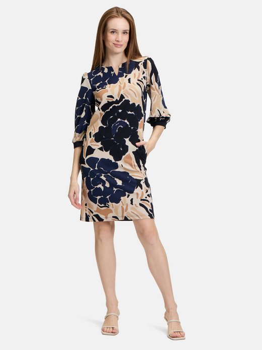 Damen Jerseykleid