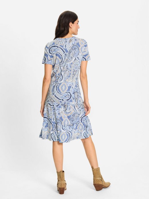 Damen Jerseykleid