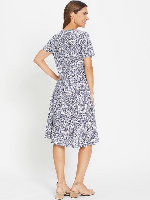 Damen Jerseykleid