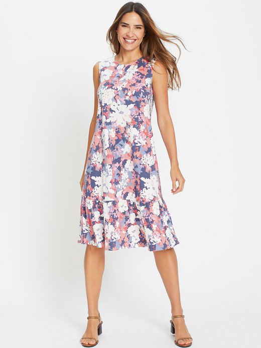 Damen Jerseykleid