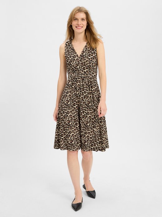 Damen Jerseykleid