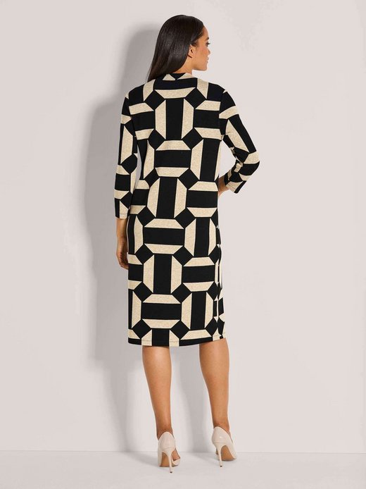 Damen Jerseykleid