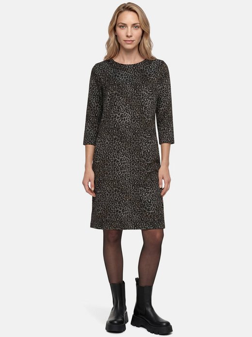 Damen Jerseykleid